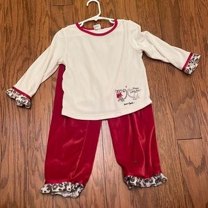 Gymboree Outfit Cats  girls size 4